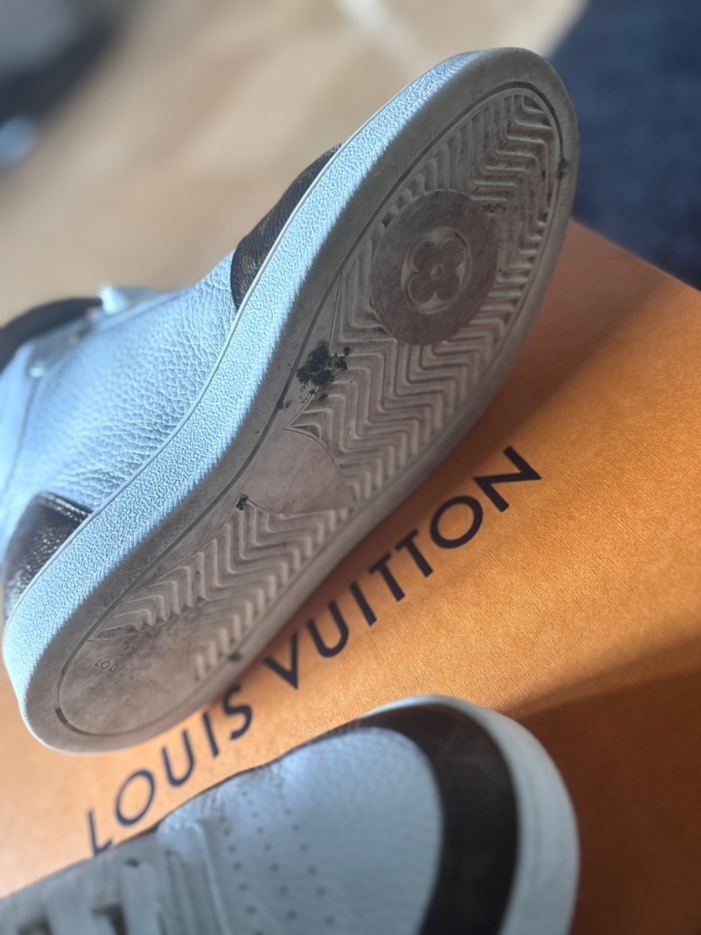 Authentic Women’s Louis Vuitton High Top Sneakers - Picture 10 of 10